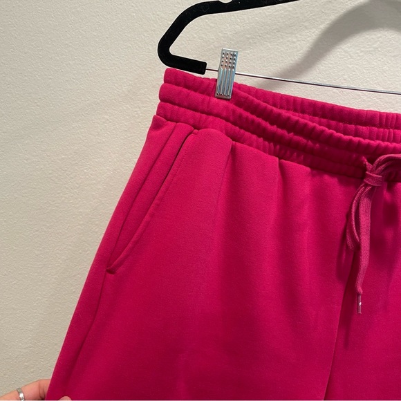 Fabletics Very Soft Raspberry Pink Jogger Sweatpants - Picture 5 of 7